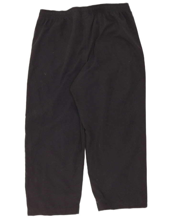 Calça de treino Nike feminina Capri EUA 12/14 grande bloco colorido preto