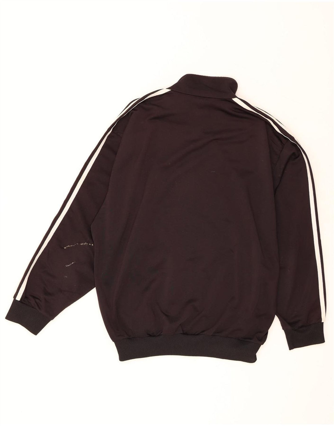 Adidas Mens Tracksuit Top Jacket UK 34/36 Pequeno Poliéster Preto