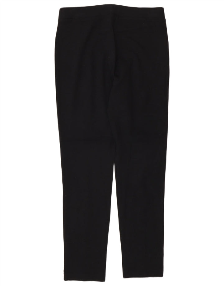 Leggings femininos Marks & Spencer Reino Unido 12 viscose preta média