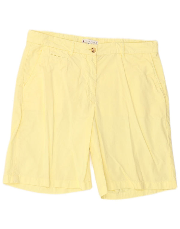 Shorts Chino feminino TOMMY HILFIGER UK 14 Grande W34 Amarelo