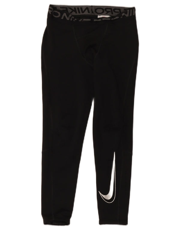 Leggings Nike Boys Dri Fit Graphic 8-9 Anos Pequeno Poliéster Preto