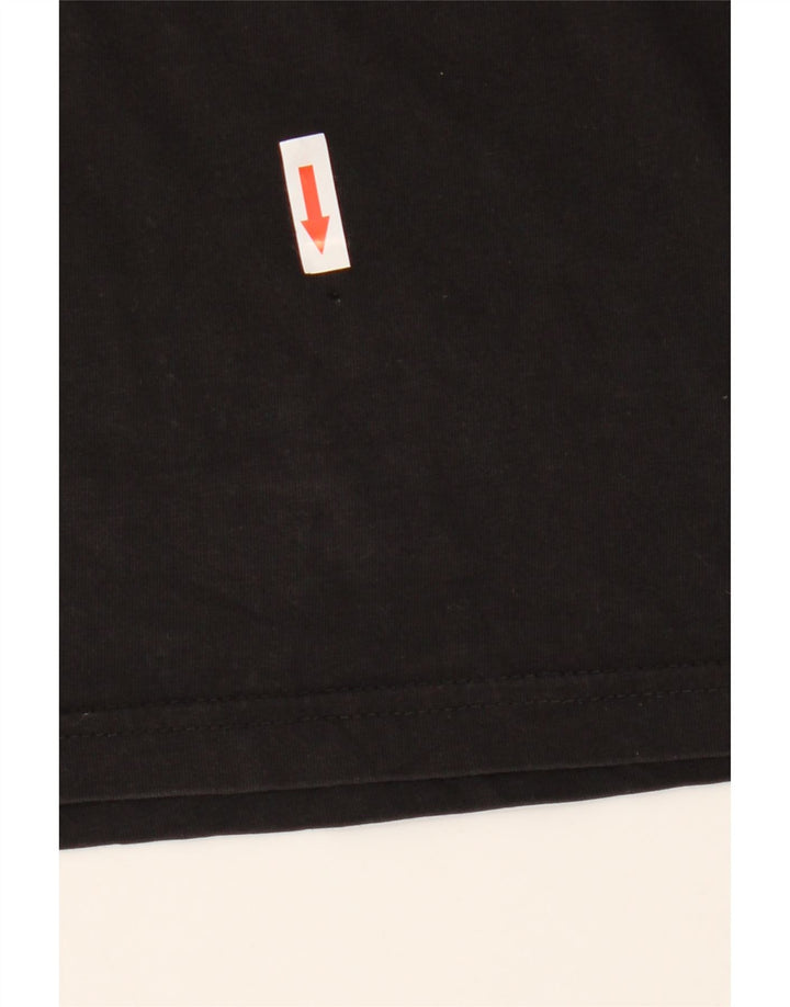 Camiseta masculina VANS Classic Fit Top médio preto colorblock algodão