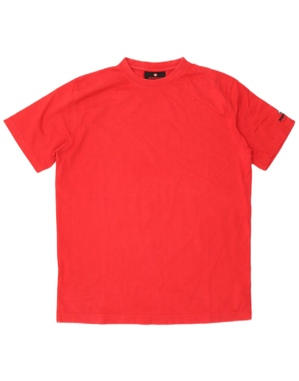Camiseta gráfica masculina Murphy & Nye Top 2XL algodão vermelho