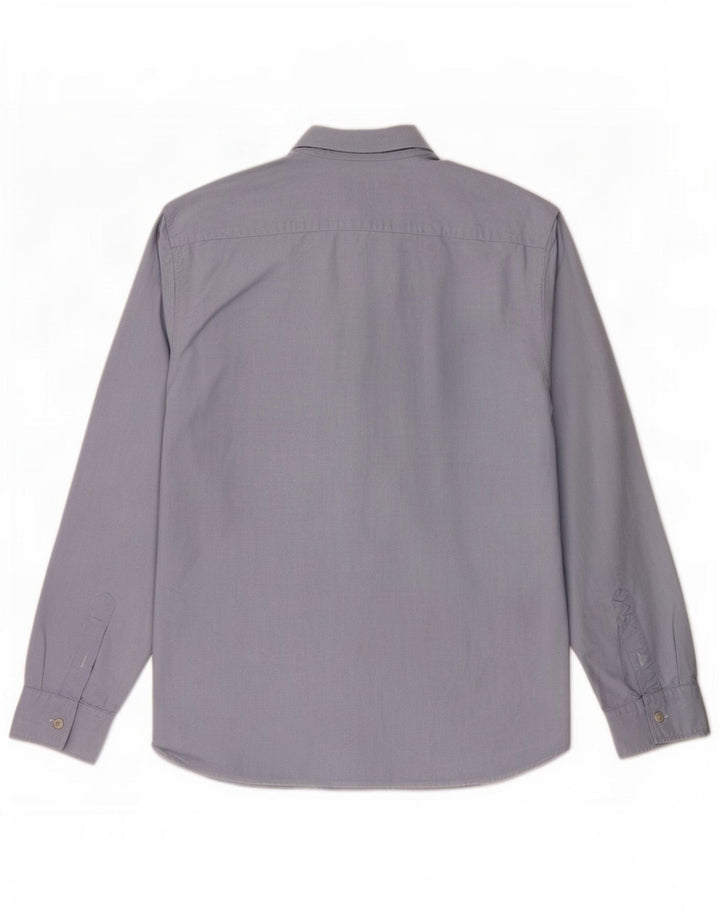 Camisa masculina Ted Baker tamanho 4 grande azul