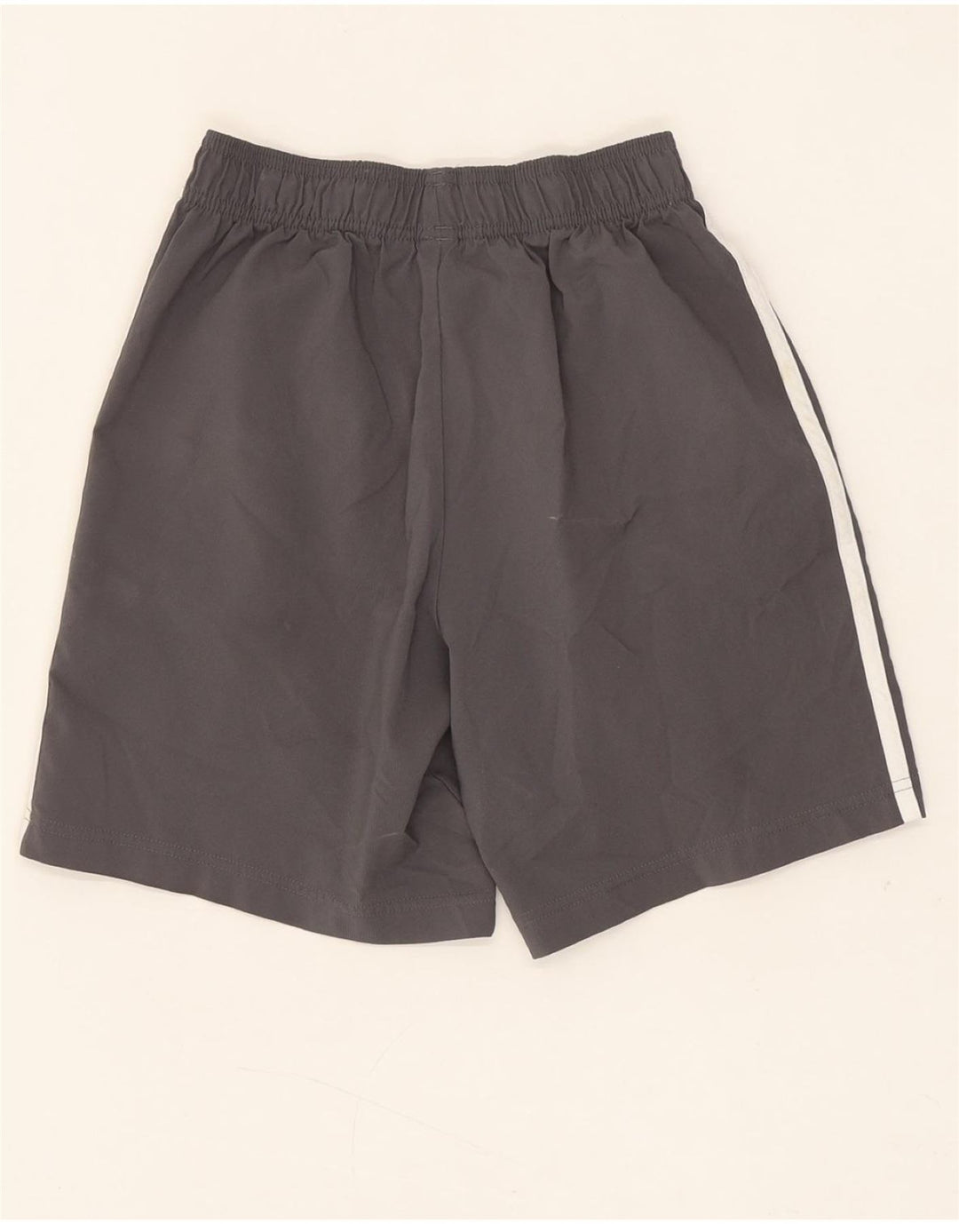 Shorts esportivos masculinos ADIDAS 9-10 anos XS cinza poliéster