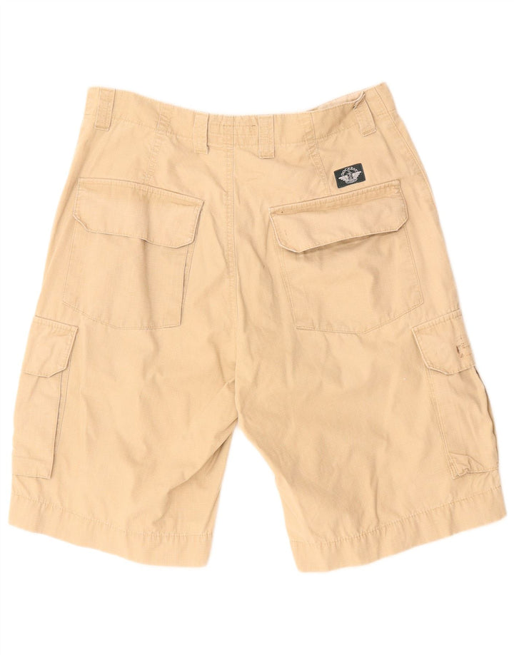 Shorts cargo feminino DOCKERS cáqui W33 médio bege