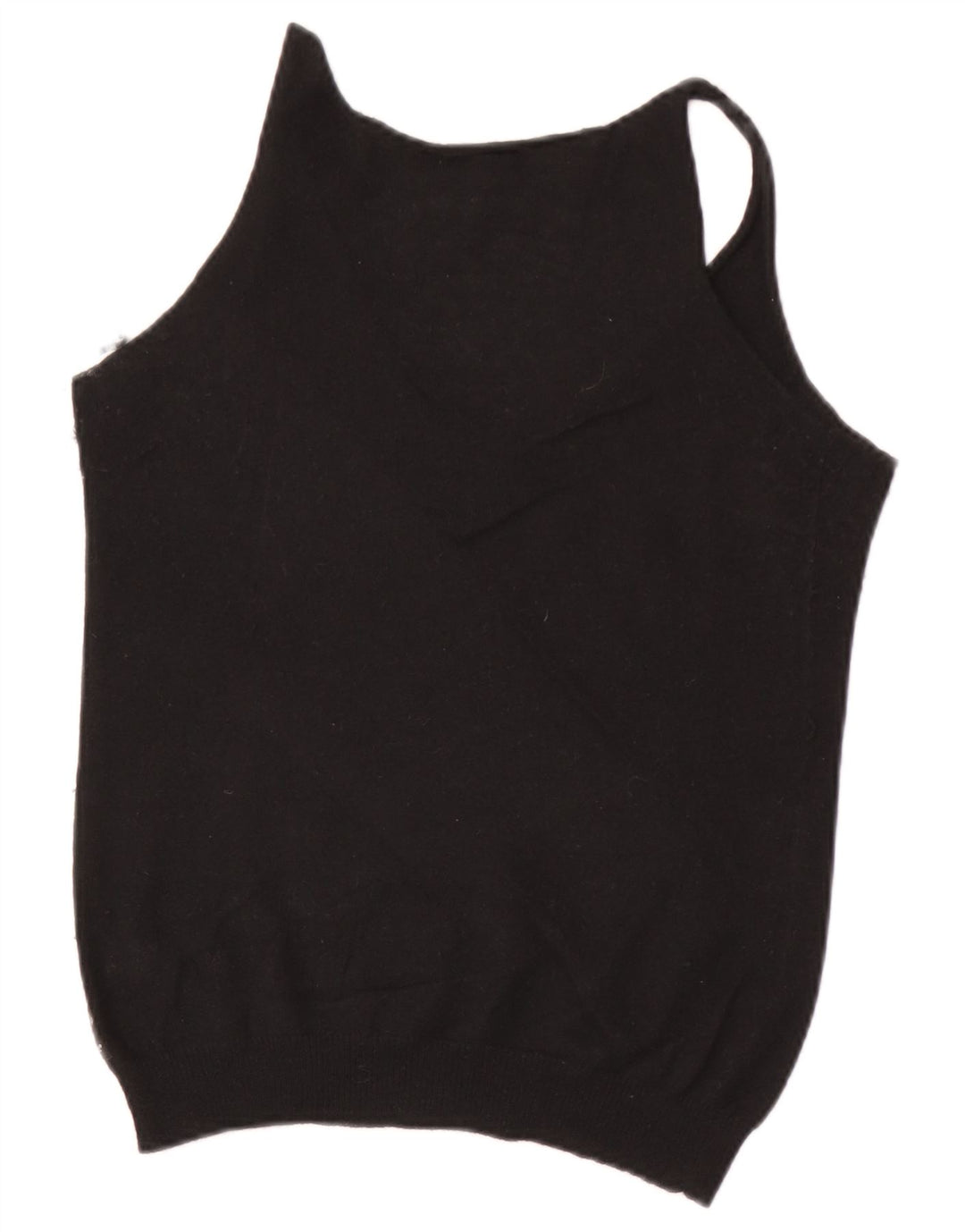 Armani Jeans feminino colete regata IT 44 médio preto angorá