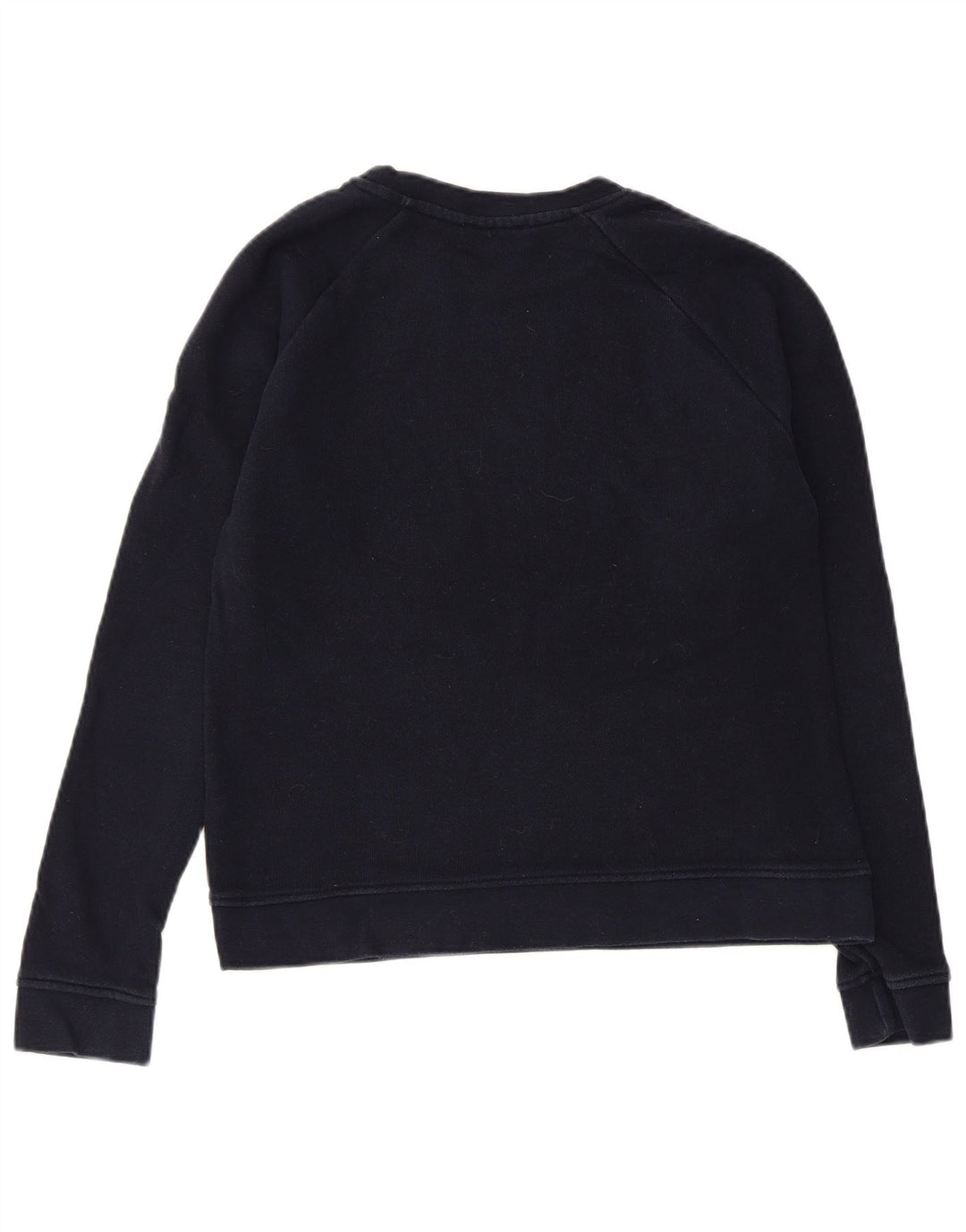 WHISTLE Suéter feminino com estampa gráfica de fim de semana Reino Unido 10 pequeno azul marinho