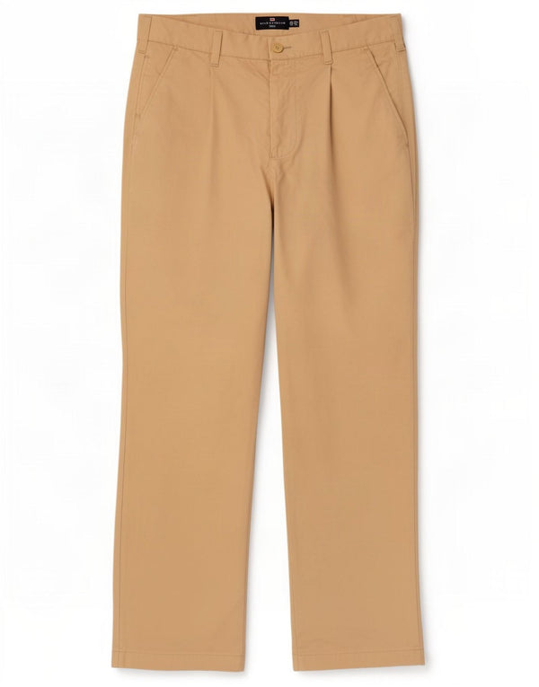 Calça Chino Masculino Blue Harbor Pegged da Marks & Spencer W34 L31 Bege