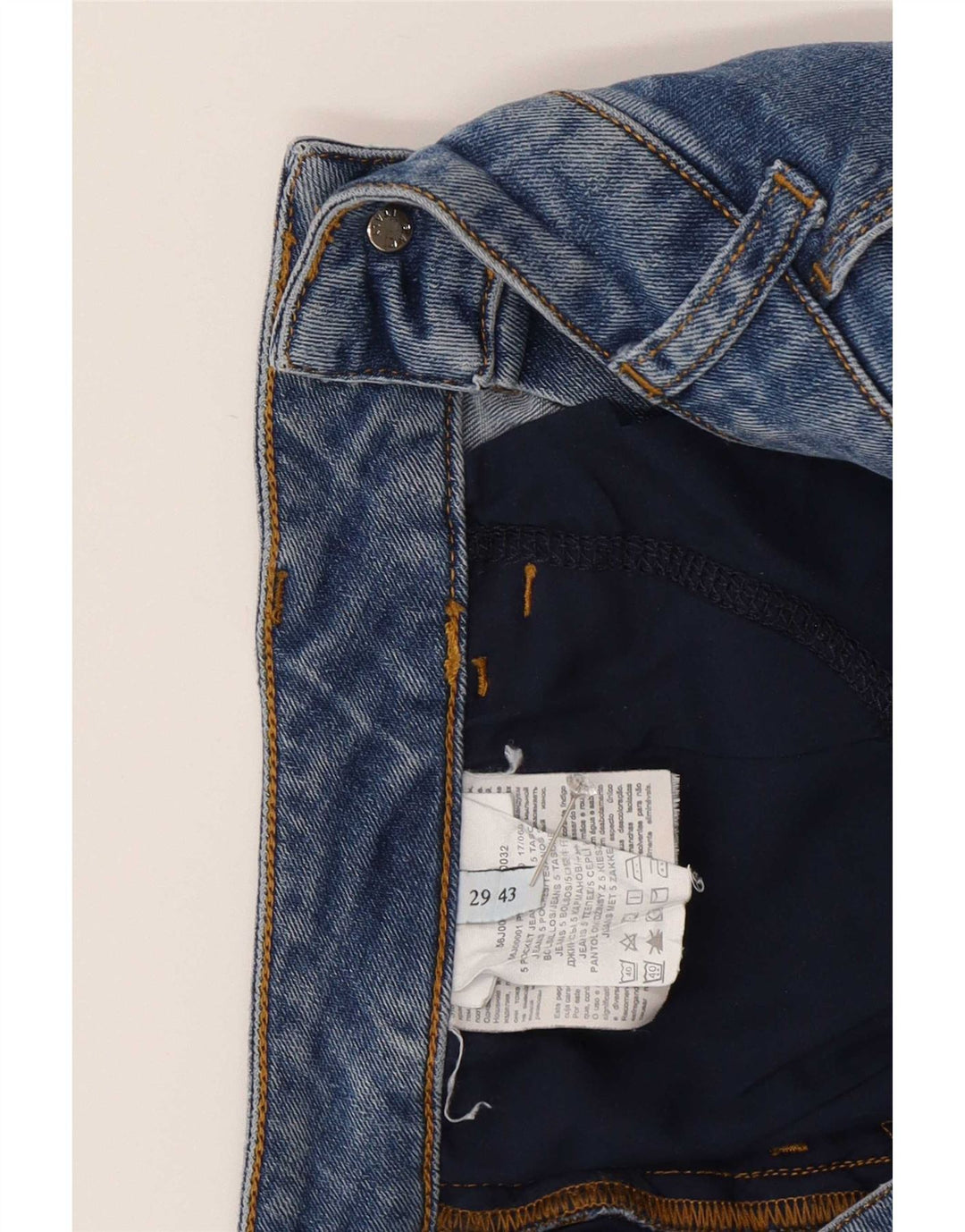 Trussardi Jeans Slim Feminino W29 L32 Azul