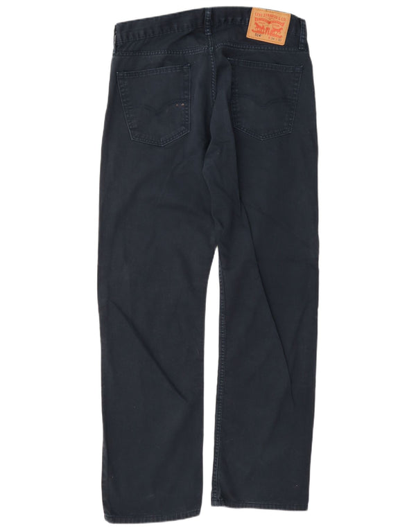 Calça Levi's Masculina 514 Reta Casual W34 L32 Azul Marinho Algodão
