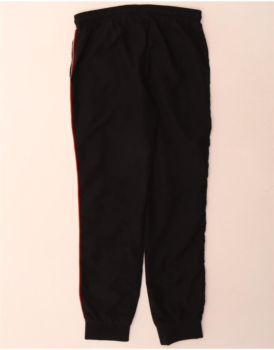 Fila Mens Treino Calças Joggers Pequeno Poliéster Preto