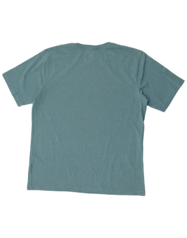 Camiseta masculina Carhartt com ajuste relaxado gráfico grande algodão verde