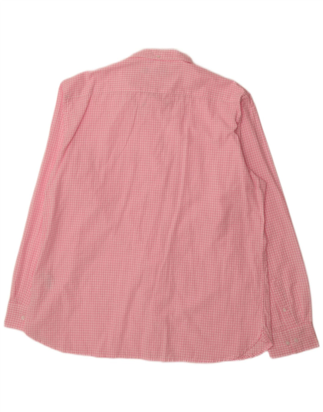 Camisa masculina FRENCH CONNECTION 2XL algodão guingão rosa