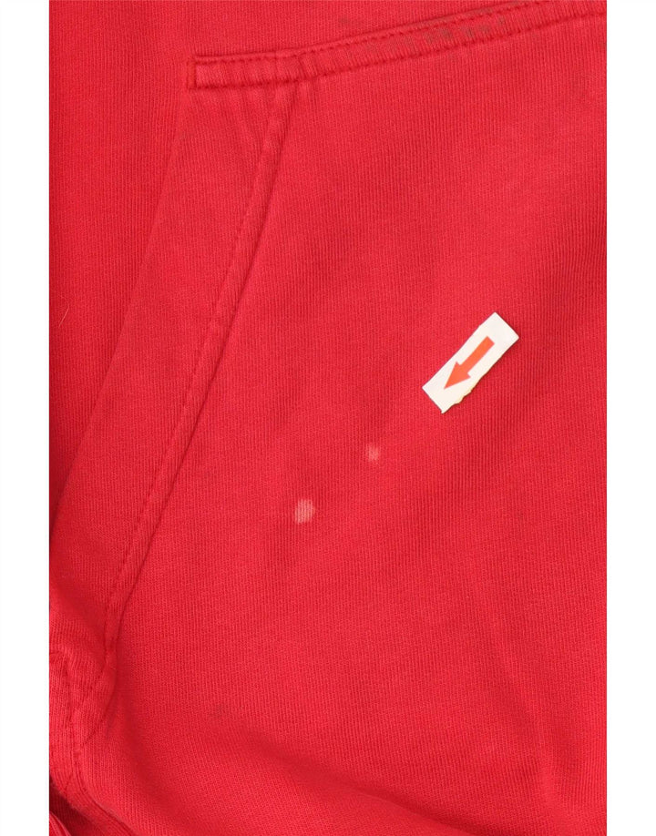 Suéter feminino Marks & Spencer com ajuste relaxado Reino Unido 16/18 grande vermelho