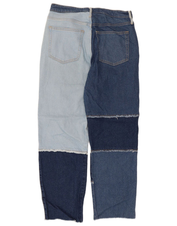 Hollister feminino vintage reto jeans US 7 médio W28 L27 azul