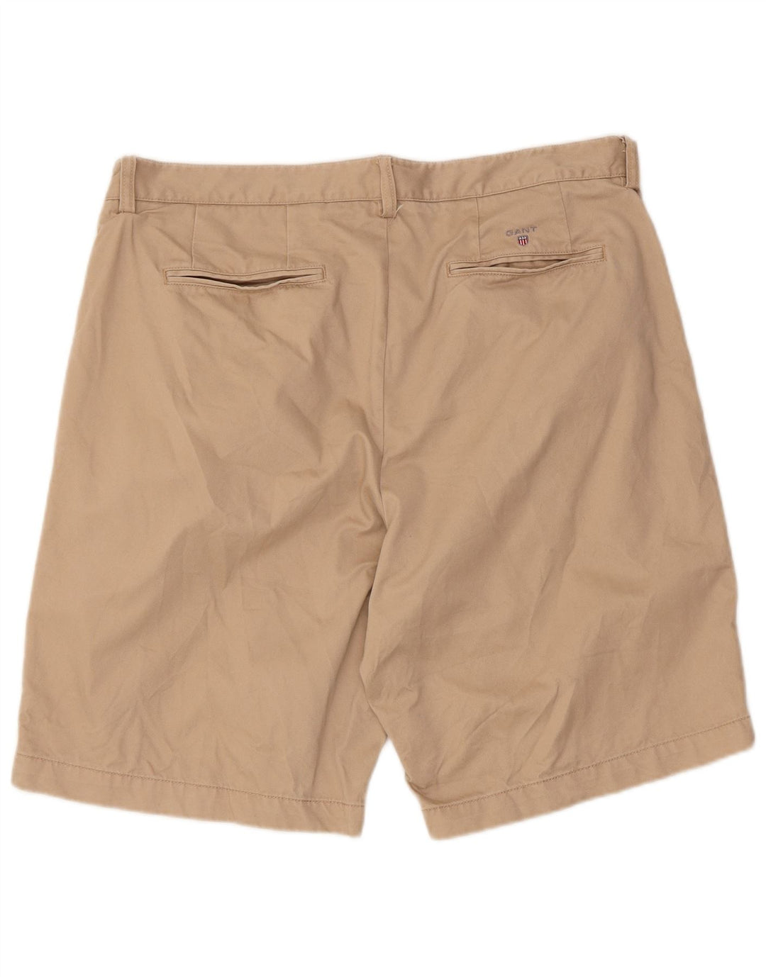 Gant Mens Chino Shorts W38 XL Algodão Bege