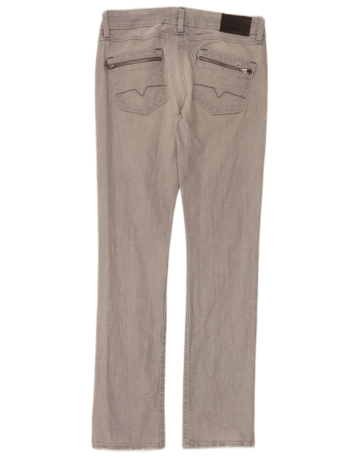 Hugo Boss Jeans Slim Feminino W28 L32 Algodão Cinza