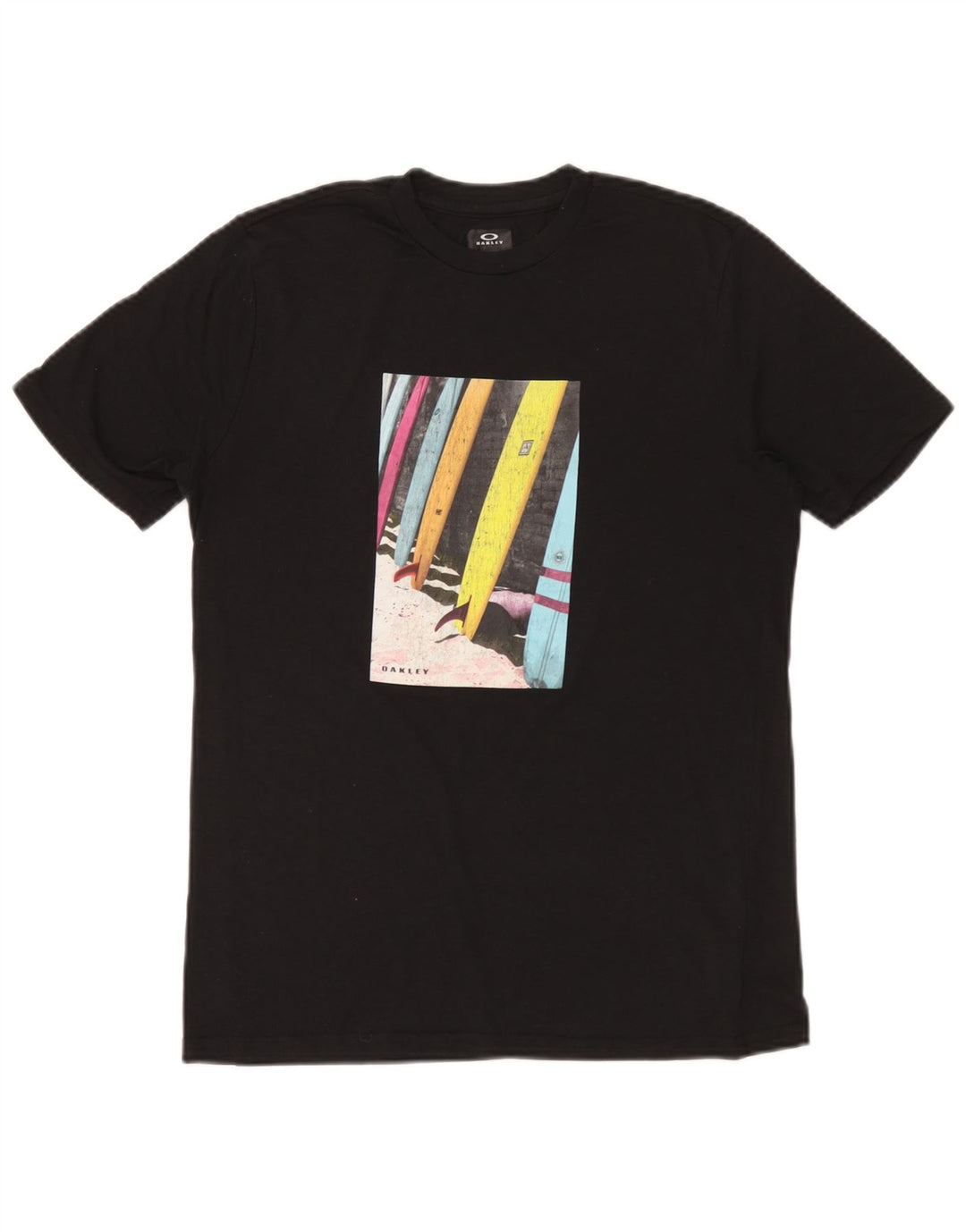 Camiseta Oakley Masculina Regular Fit Graphic XS Preto Poliéster