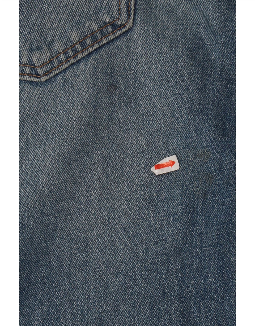 Jeans Levi's Masculino Cropped Loose W32 L26 Azul Algodão