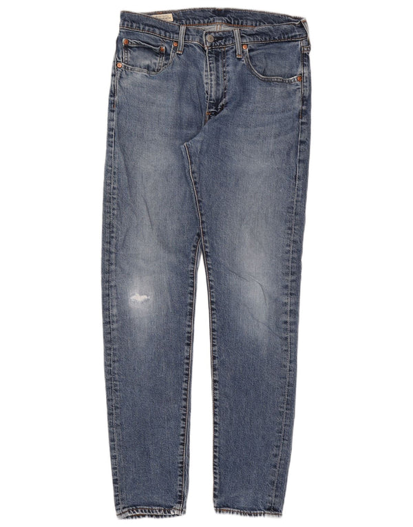 Calça jeans masculina Levi's 512 Slim Tapered W32 L32 azul algodão