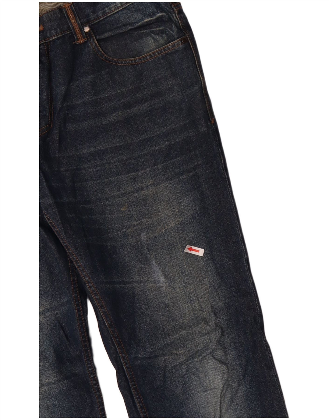 Calça jeans reta masculina Billabong W32 L32 algodão azul