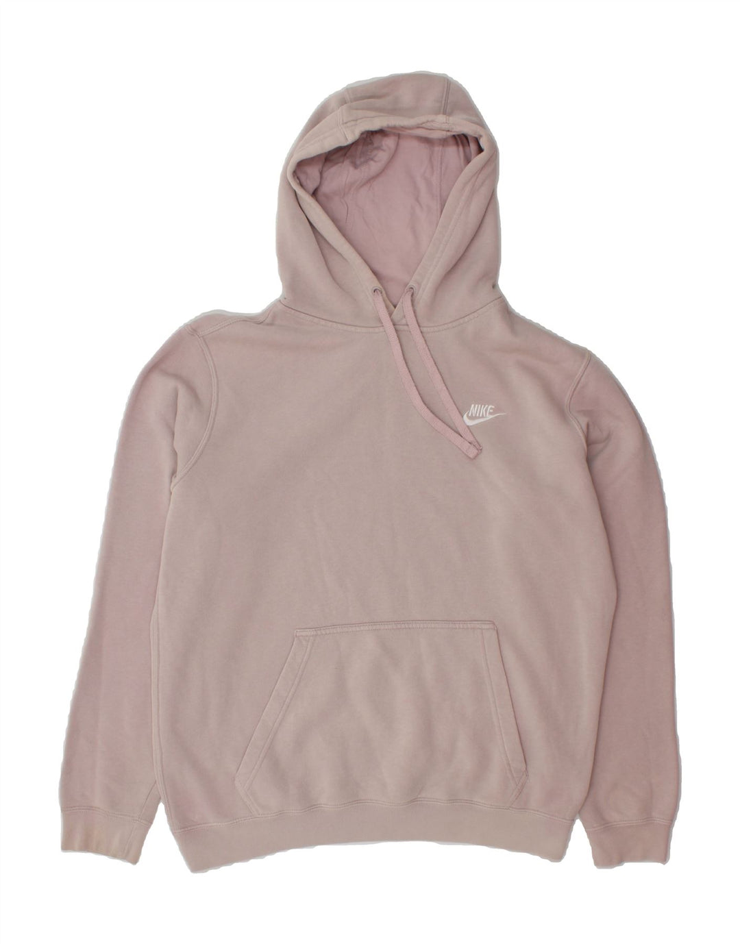 NIKE Mens Hoodie Jumper Medium Pink Cotton Vintage Nike and Second-Hand Nike from Messina Hembry 