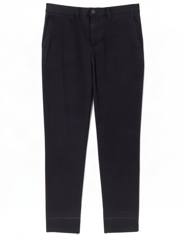 Tommy Hilfiger Mens Slim Fit Chino Calças W34 L30 Azul Marinho Algodão