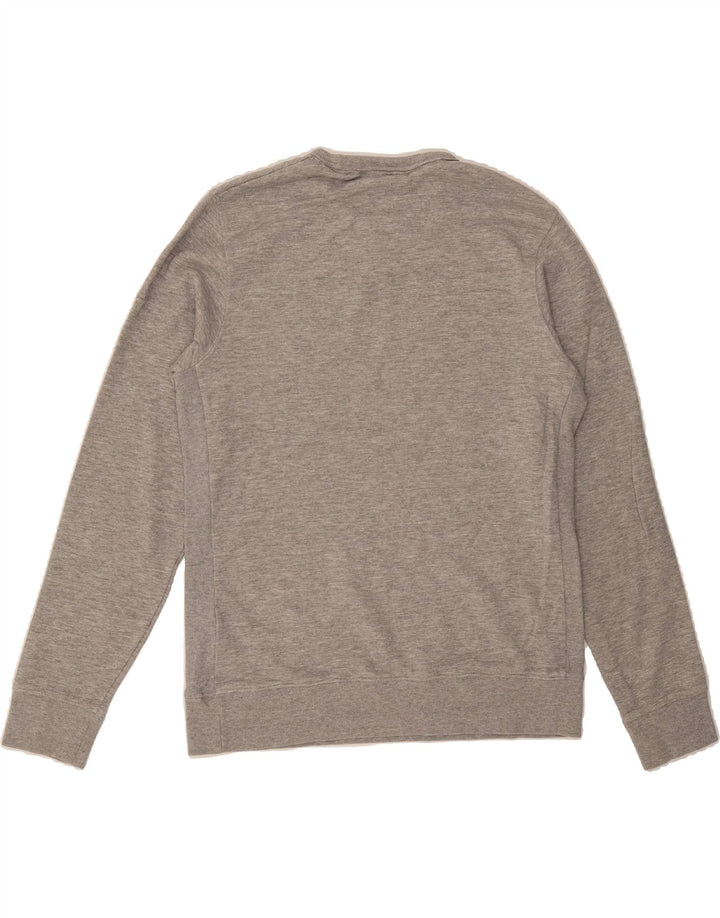 CRAGHOPPERS Mens Sweatshirt Jumper Medium Grey Cotton Vintage CRAGHOPPERS and Second-Hand CRAGHOPPERS from Messina Hembry 