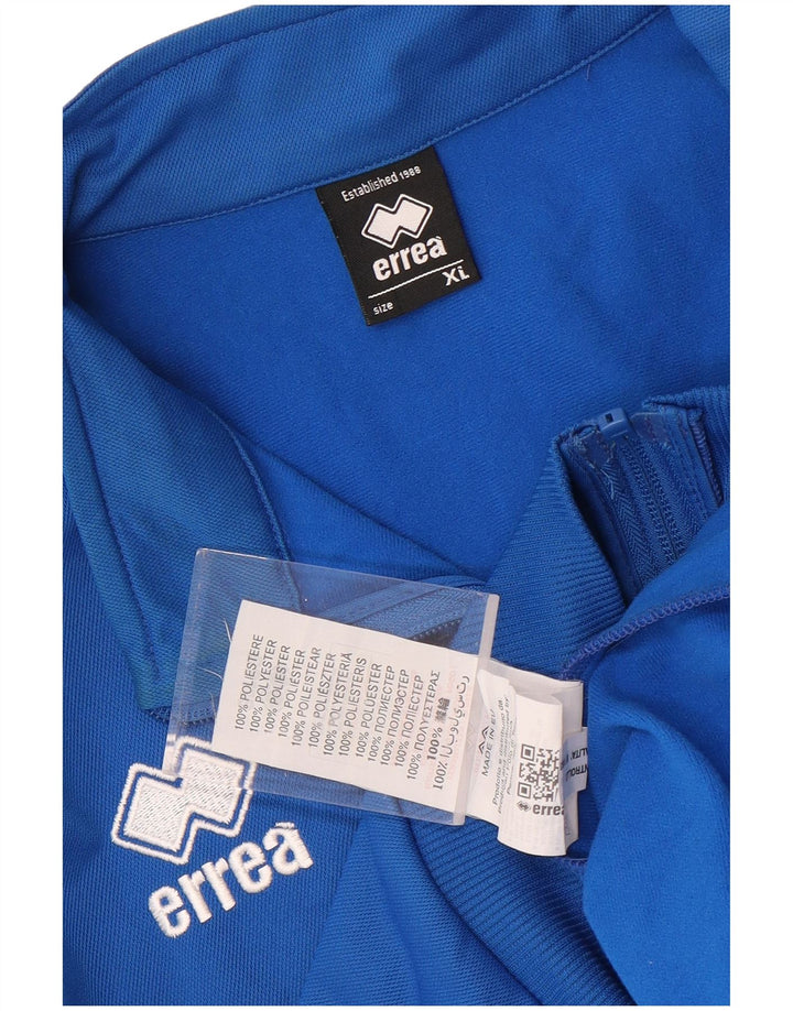 Errea Mens Treino Top Jacket XL Azul Colourblock Poliéster