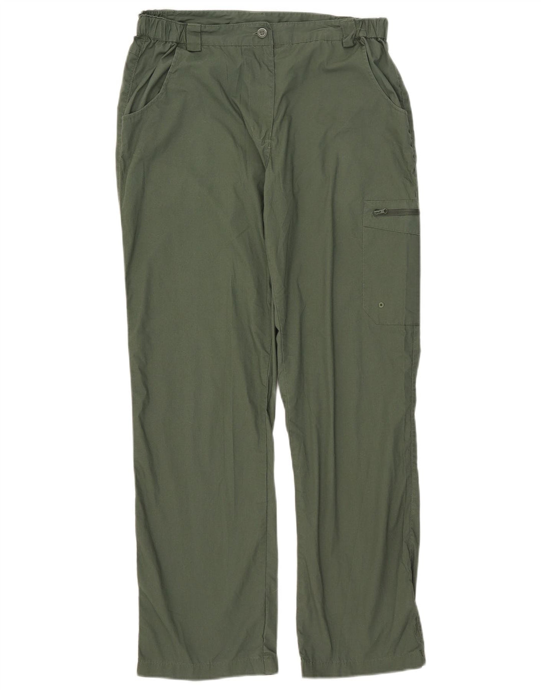 Calça cargo feminina Mountain Warehouse UK 12 médio W32 L30 cáqui