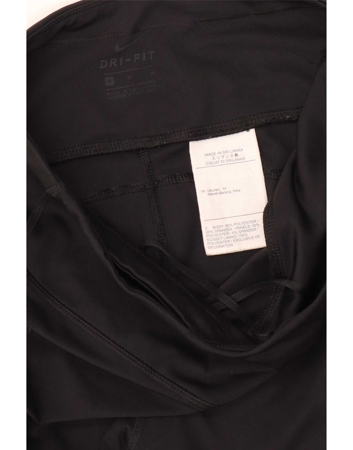 Leggings Nike Dri Fit UK 12 Médio Preto Poliéster