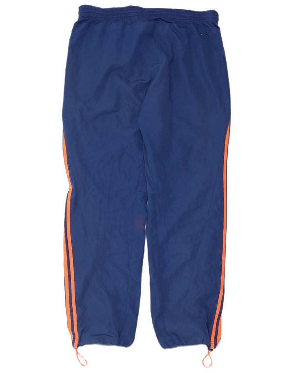 Adidas Mens Climacool Calças de treino Joggers Grande Azul Poliéster