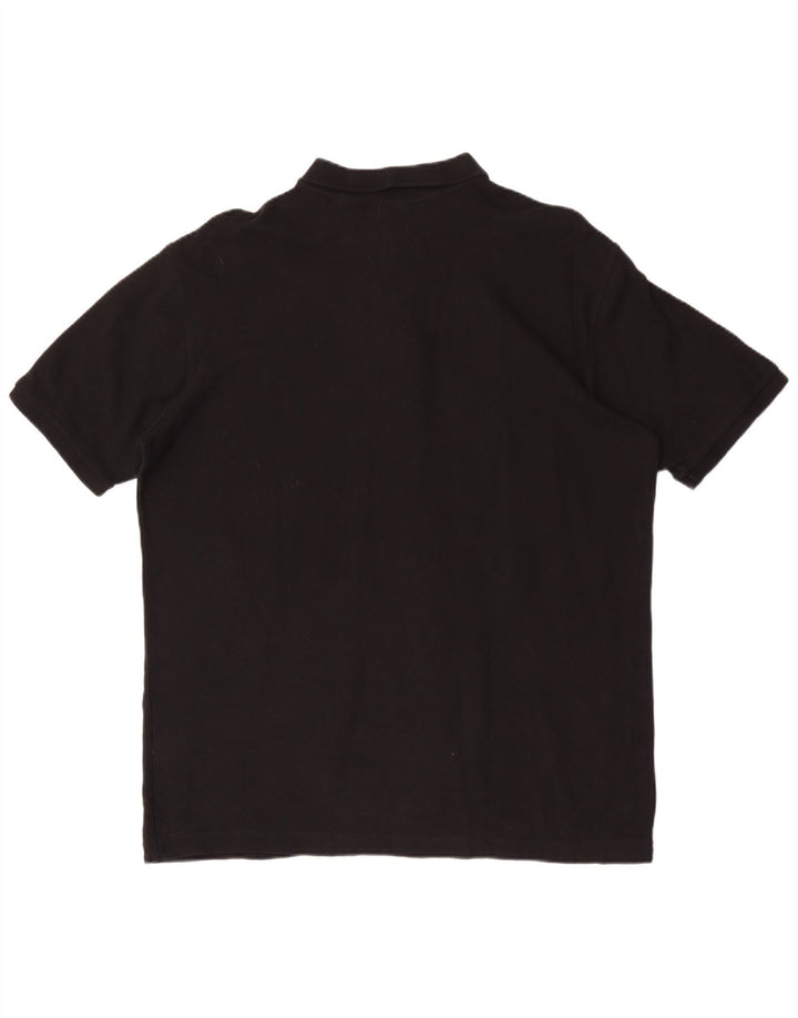 Camisa Polo Masculina Fila XL Algodão Preto