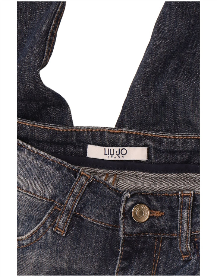 Calça jeans feminina LIU JO W30 L25 azul marinho