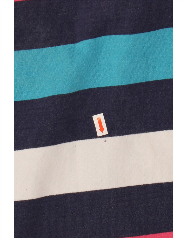 ANIMAL moletom feminino jumper UK 10 pequeno listrado multicolorido