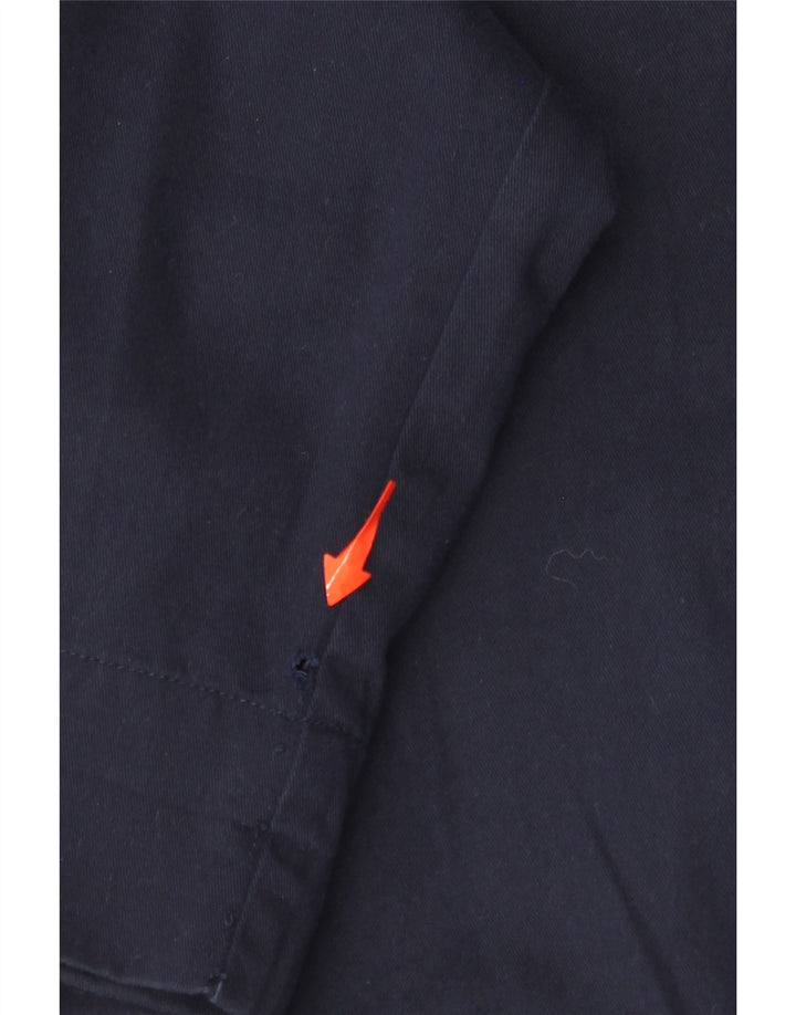 Calça cropped feminina RALPH LAUREN US 10 Grande W30 L23 Azul marinho