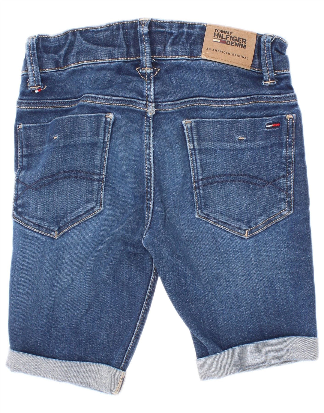Tommy Hilfiger Meninos Shorts Jeans 4-5 Anos W20 Azul