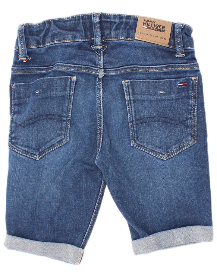 Tommy Hilfiger Meninos Shorts Jeans 4-5 Anos W20 Azul