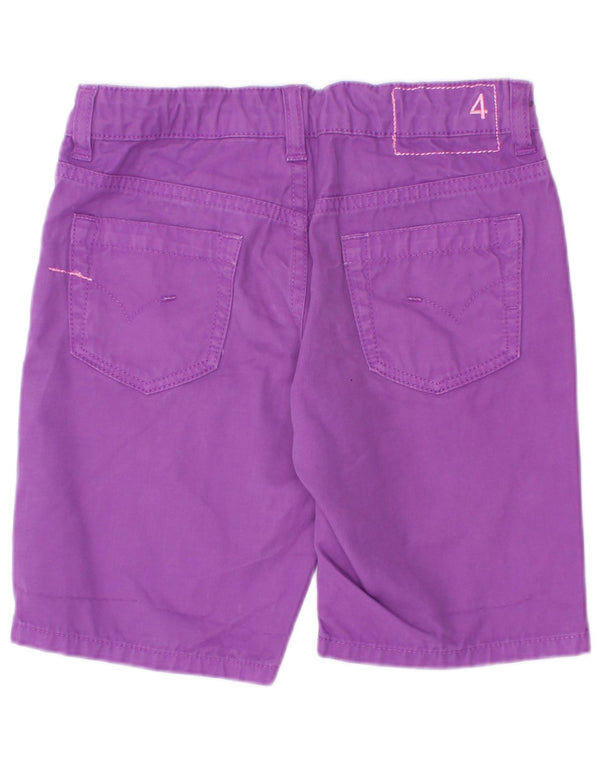 Shorts casuais femininos Sun68 3-4 anos W22 algodão roxo