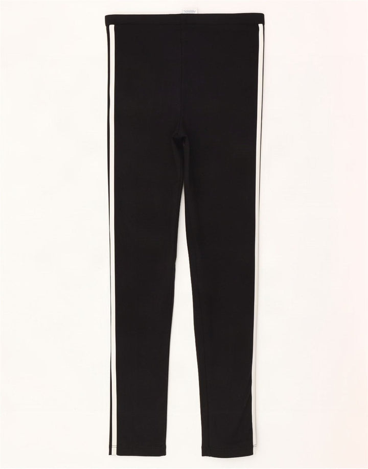 Leggings Adidas Femininas UK 8 Pequenas Pretas