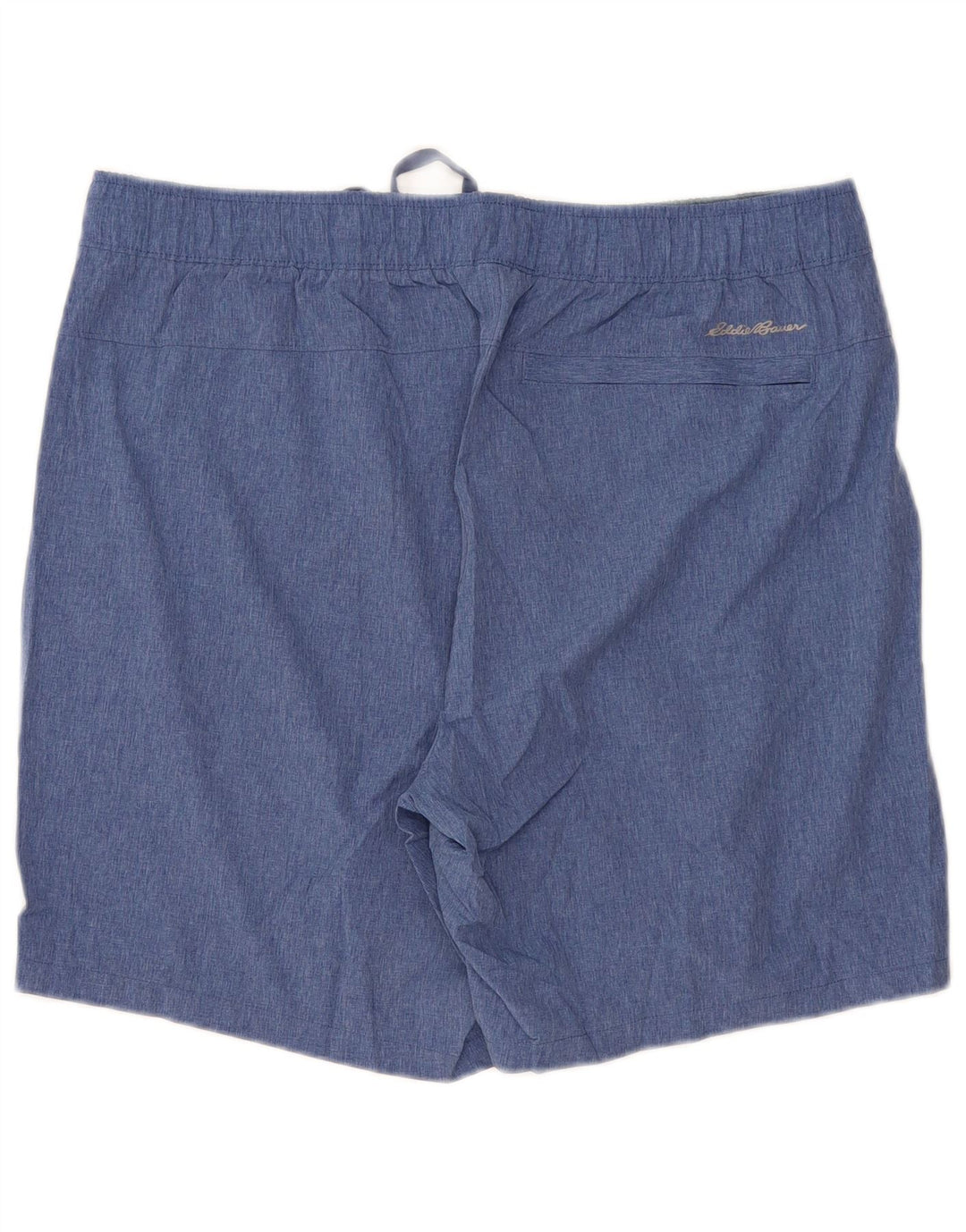 Shorts casuais masculinos EDDIE BAUER XL W38 azul poliéster
