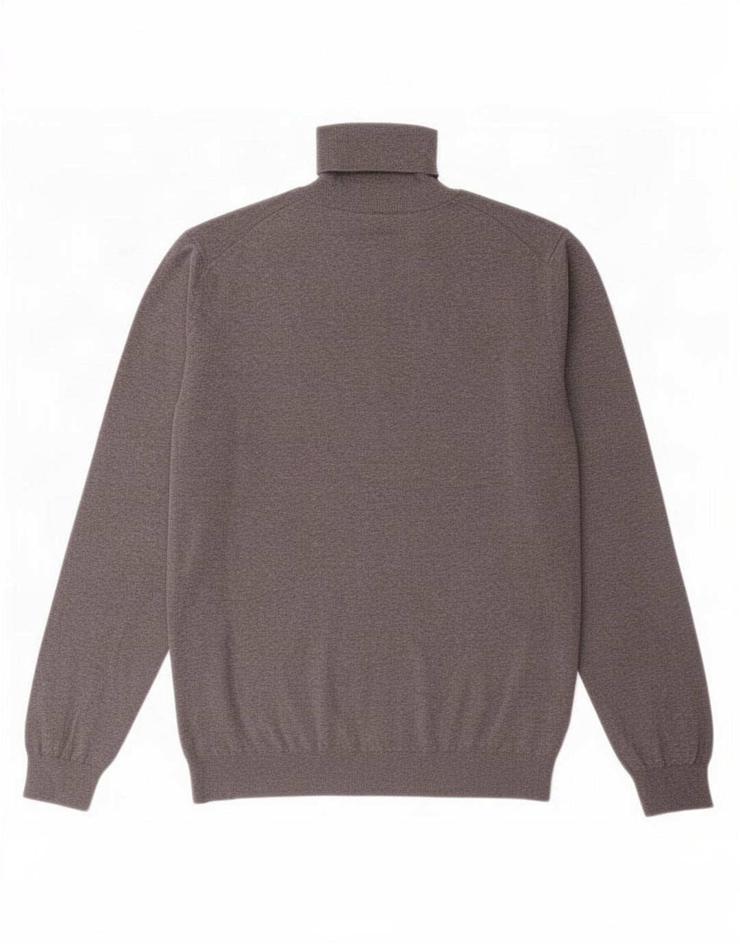 Suéter masculino Massimo Dutti com gola redonda, algodão cinza grande