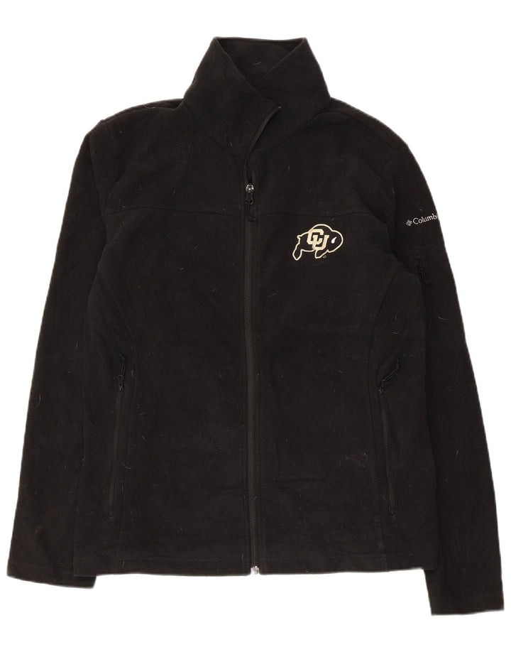 Jaqueta de lã masculina Columbia UK 40 grande poliéster preto