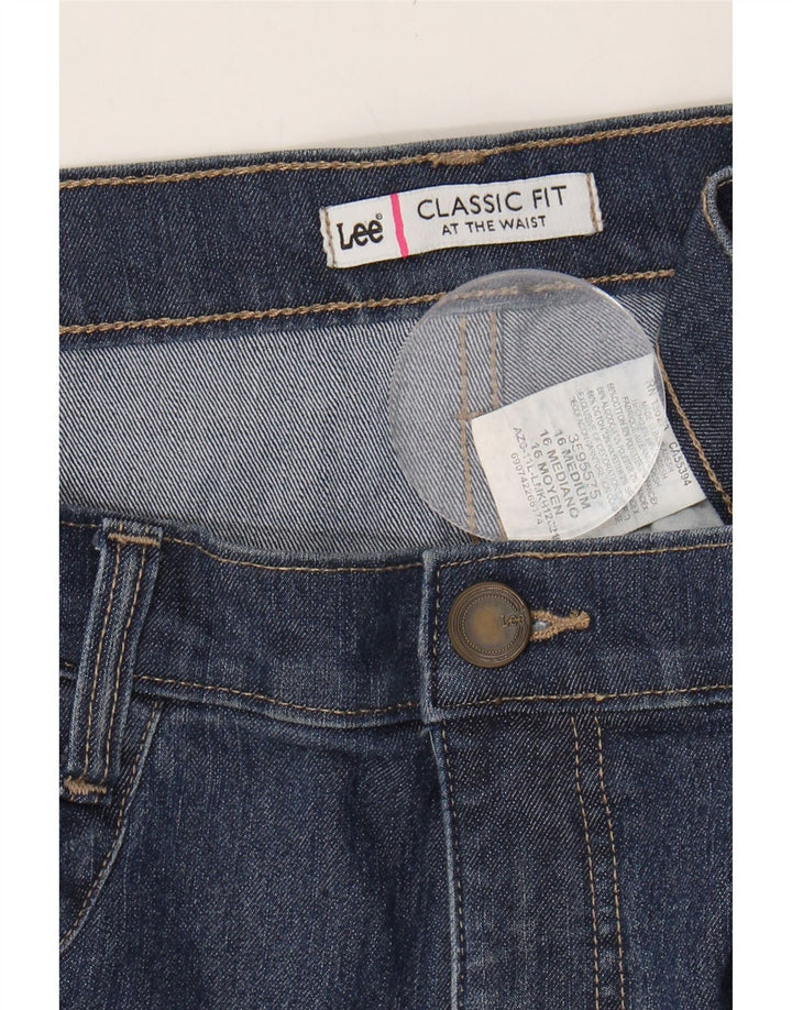 LEE Womens Classic Fit Denim Shorts US 16 2XL W36  Blue Cotton Vintage Lee and Second-Hand Lee from Messina Hembry 