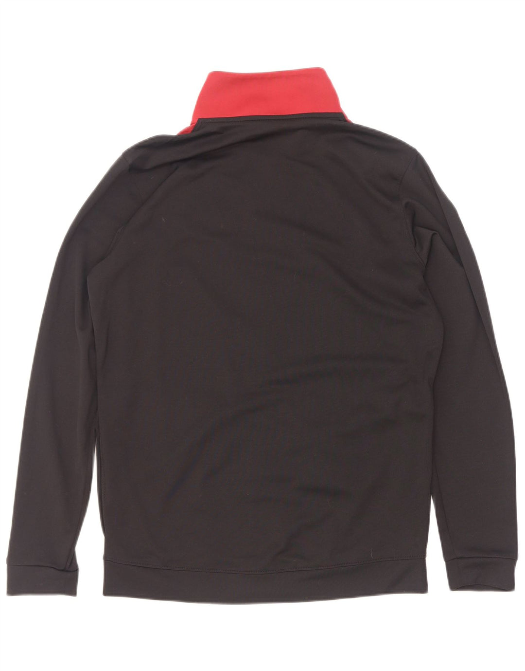 Under Armour Mens Fitted Tracksuit Top Jaqueta Pequena Colorblock Preto