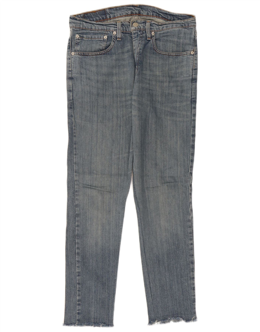 Calça jeans feminina LEVI'S 751 Slim W31 L29 azul algodão