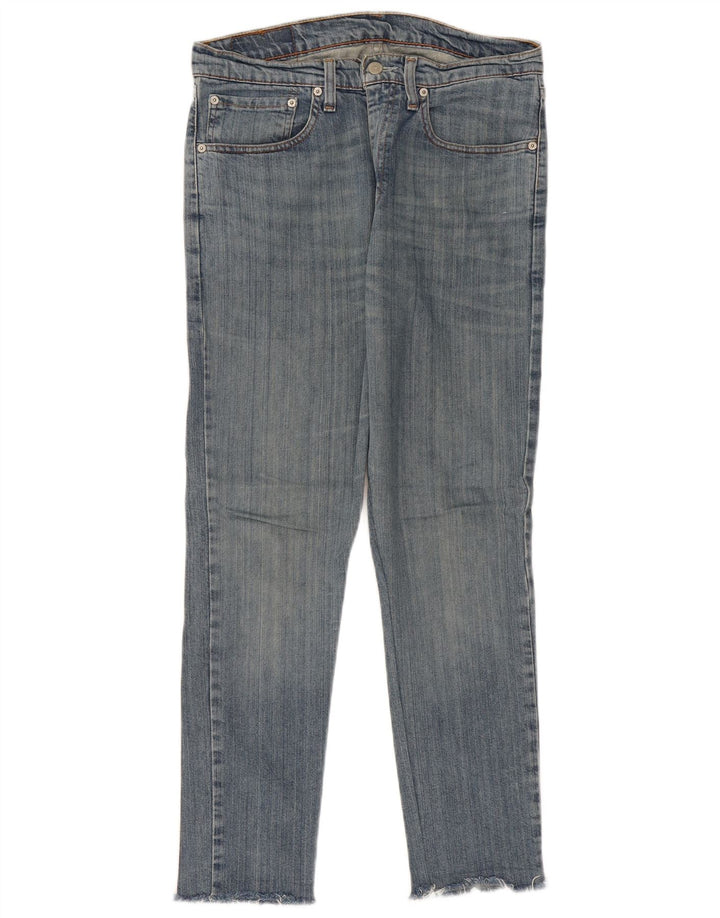 Calça jeans feminina LEVI'S 751 Slim W31 L29 azul algodão