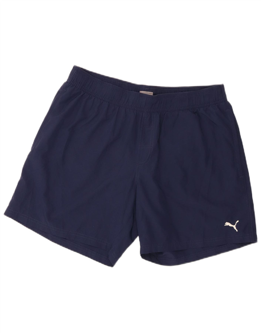 Shorts esportivos masculinos Puma XL azul marinho