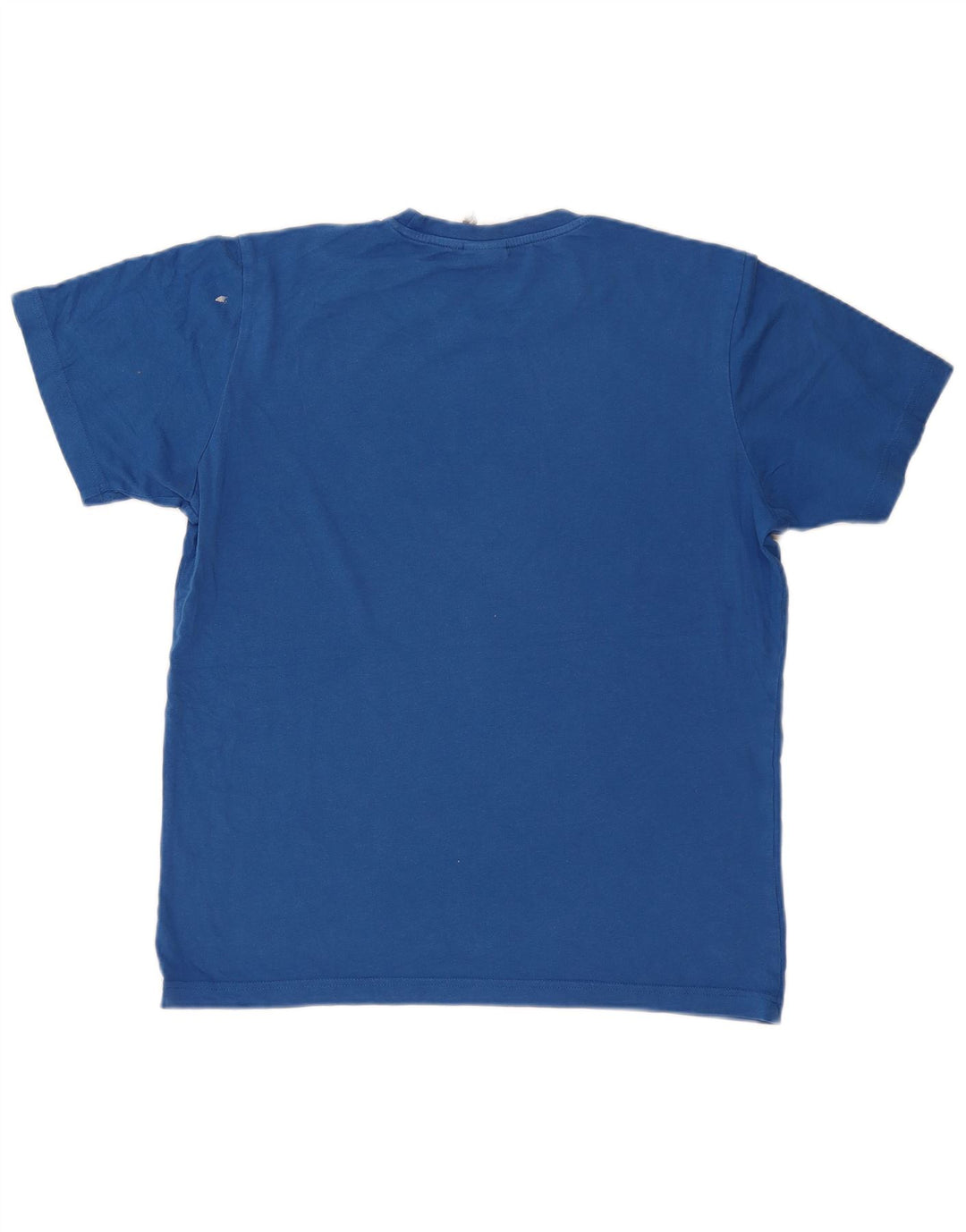 ADIDAS Mens Graphic T-Shirt Top Médio Algodão Azul